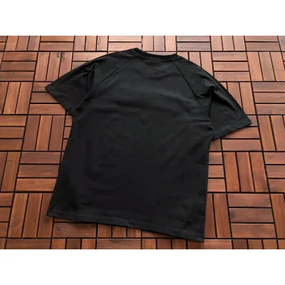 Футболка Trapstar Three Color Embroidered Logo Front "Black" фото № 2