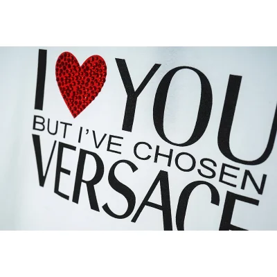 Футболка Versace I Love You "White" фото № 3