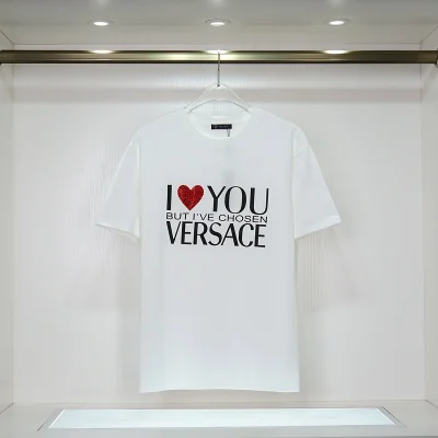 Футболка Versace I Love You "White" фото № 4
