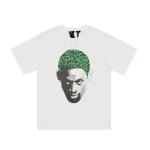 Футболка Vlone Green Pattern V-Face "White"