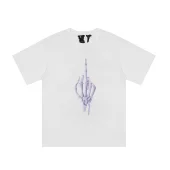 Футболка Vlone Freeluater Skeleton Middle Finger "White"