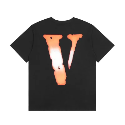 Футболка Vlone Demons Protected by Angels "Black" фото № 2