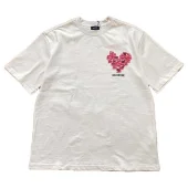 Футболка We11done Heart Of Pictures "White"