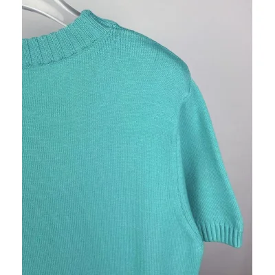 Жилетка Miu Miu Frontside Left Logo Miu Miu "Blue" фото № 2