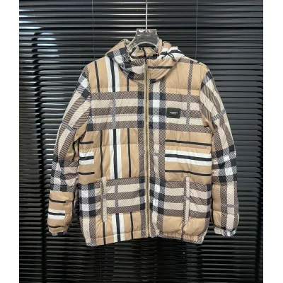 Пуховик Burberry Urban Patchwork "Burberry Beige" фото № 8