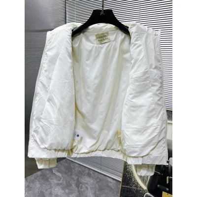 Пуховик Burberry Emblem Cloud "White" фото № 6