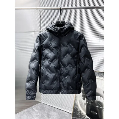 Пуховик Christian Dior Logos "Black" фото № 2