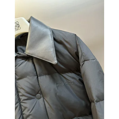 Пуховик Miu Miu Polished Peak "Black" фото № 7