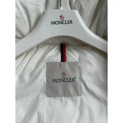 Пуховик Moncler Puffer Jacket "White" фото № 8