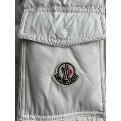 Пуховик Moncler Puffer Jacket "White" фото № 7