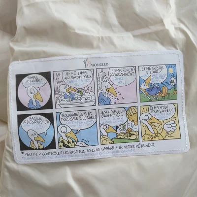 Пуховик Moncler Warm "White" фото № 4 Пуховик Moncler Warm "White" фото № 4