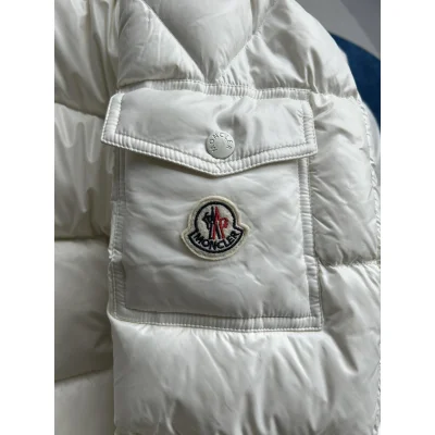 Пуховик Moncler Maya Puffer "White" фото № 5