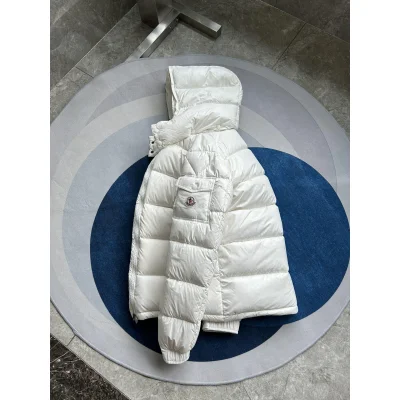Пуховик Moncler Maya Puffer "White" фото № 3