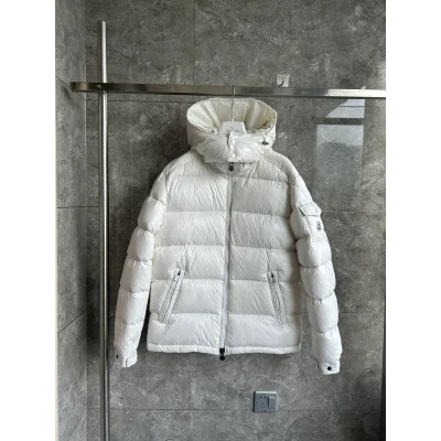 Пуховик Moncler Maya Puffer "White" фото № 6