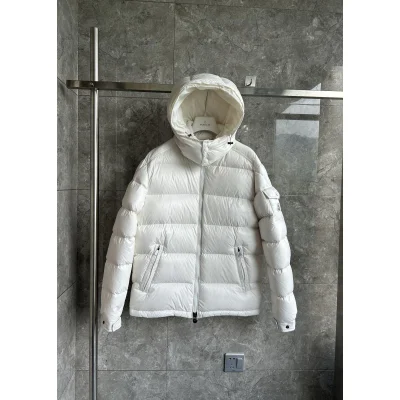 Пуховик Moncler Maya Puffer "White" фото № 8
