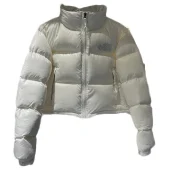 Пуховик North Face Front Zip Style "White"