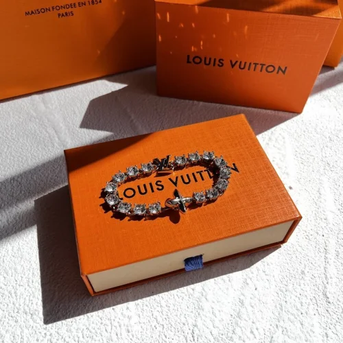 Браслет Louis Vuitton With Precious Stones "Silver"