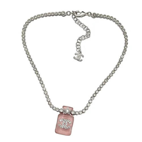 Подвеска Chanel Logo Symbol Inside Rectangle "Pink"