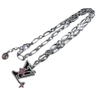 Подвеска Louis Vuitton Decorated Symbols And Logo - Letters "Silver"