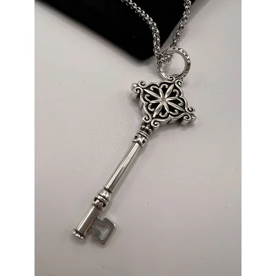 Подвеска Chrome Hearts Designer - With Key "Silver" фото № 3 Подвеска Chrome Hearts Designer - With Key "Silver" фото № 3