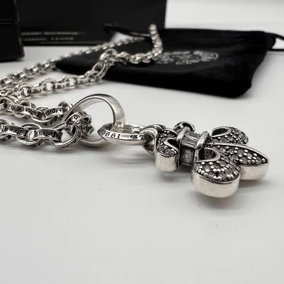 Подвеска Chrome Hearts With Royal Lily Pendant "Silver" фото № 5