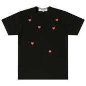 Футболка Comme des Garçons Play Multi Small Heart "Black"