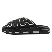 Nike Air More Uptempo Slide "Black/White/Silver"