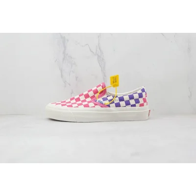 Vans Authentic "Pink/Purple/Marshmallow Checkerboard" фото № 2