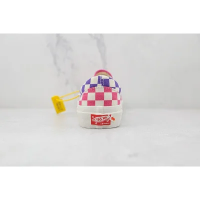 Vans Authentic "Pink/Purple/Marshmallow Checkerboard" фото № 6