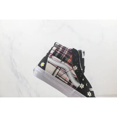 Vans SK8-Hi "Floral Check Patchwork" фото № 3