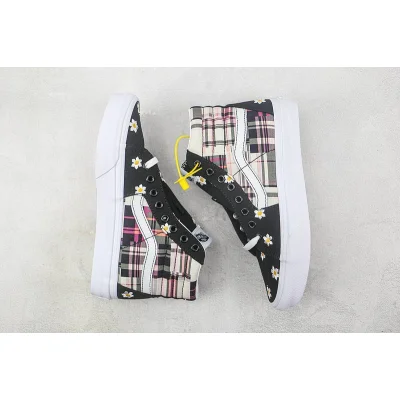 Vans SK8-Hi "Floral Check Patchwork" фото № 6