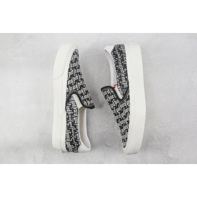 Fear Of God x Vans Slip-On "White/Black Logo" фото № 6