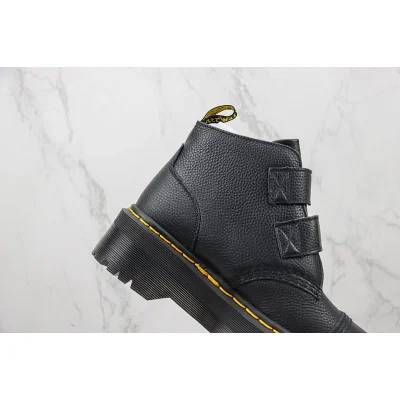 Dr. Martens Devon Flower "Black/Yellow" фото № 3