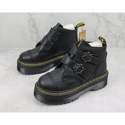 Dr. Martens Devon Flower "Black/Yellow" фото № 5