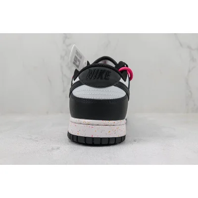 Nike Dunk Low Shooshes "White/Black/Grey/Pink" фото № 8