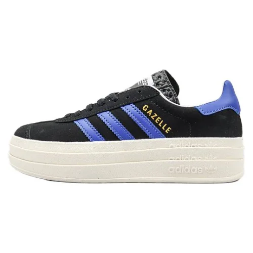Adidas Gazelle Bold "Black/Lucid Blue"