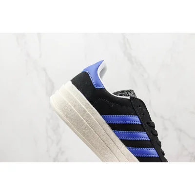 Adidas Gazelle Bold "Black/Lucid Blue" фото № 3