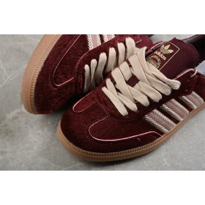 Adidas Samba OG "Maroon/Sand Strata/Pony" фото № 7 Adidas Samba OG "Maroon/Sand Strata/Pony" фото № 7
