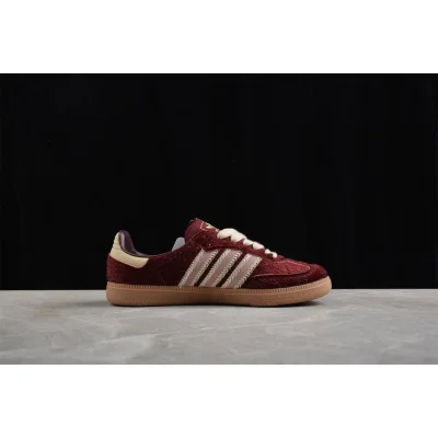 Adidas Samba OG "Maroon/Sand Strata/Pony" фото № 2 Adidas Samba OG "Maroon/Sand Strata/Pony" фото № 2