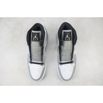 Air Jordan 1 Mid "Light Smoke Grey/Anthracite" фото № 7
