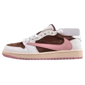 Travis Scott x Air Jordan 1 Low "Dark Pony/Pink Oxford"