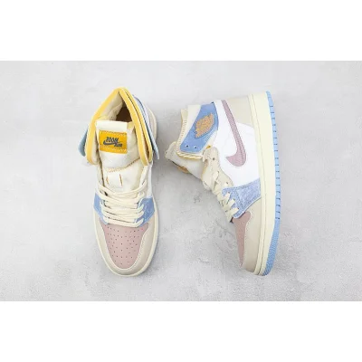 Air Jordan 1 High Zoom Air CMFT "Pink Oxford" фото № 7