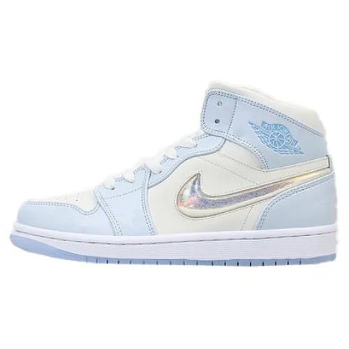 Air Jordan 1 Mid "Glitter Swoosh"