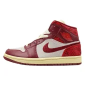 Air Jordan 1 Mid SE "Tiki Leaf Team Red"