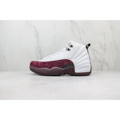 A Ma Maniere x Air Jordan 12 Retro "White/Burgundy" фото № 2