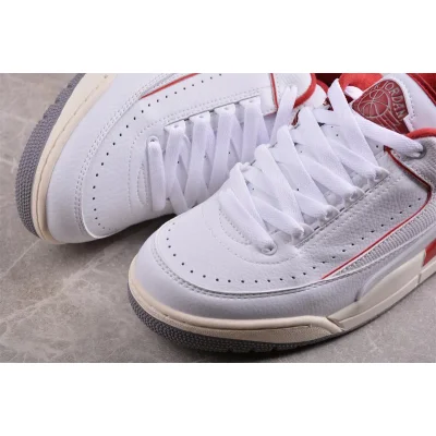 Air Jordan 2 Retro "White/Red" фото № 3