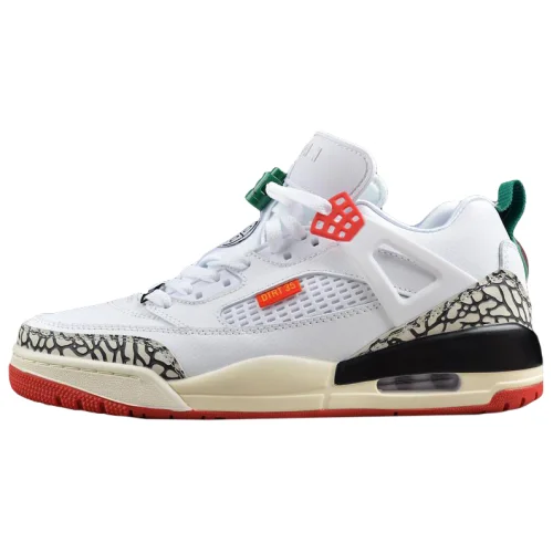 Air Jordan Spizike "White/Red-Cement Grey"