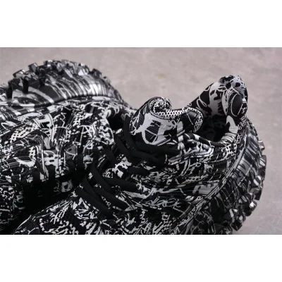 Balenciaga Defender Rubber Platform Sneakers "White/Black" фото № 9