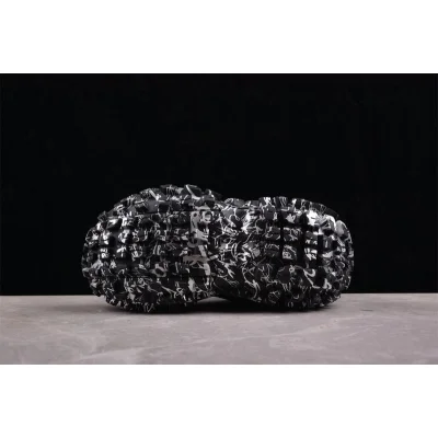 Balenciaga Defender Rubber Platform Sneakers "White/Black" фото № 3