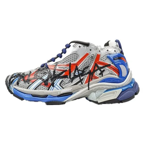 Balenciaga Runner "Grey/Blue/Graffiti"
